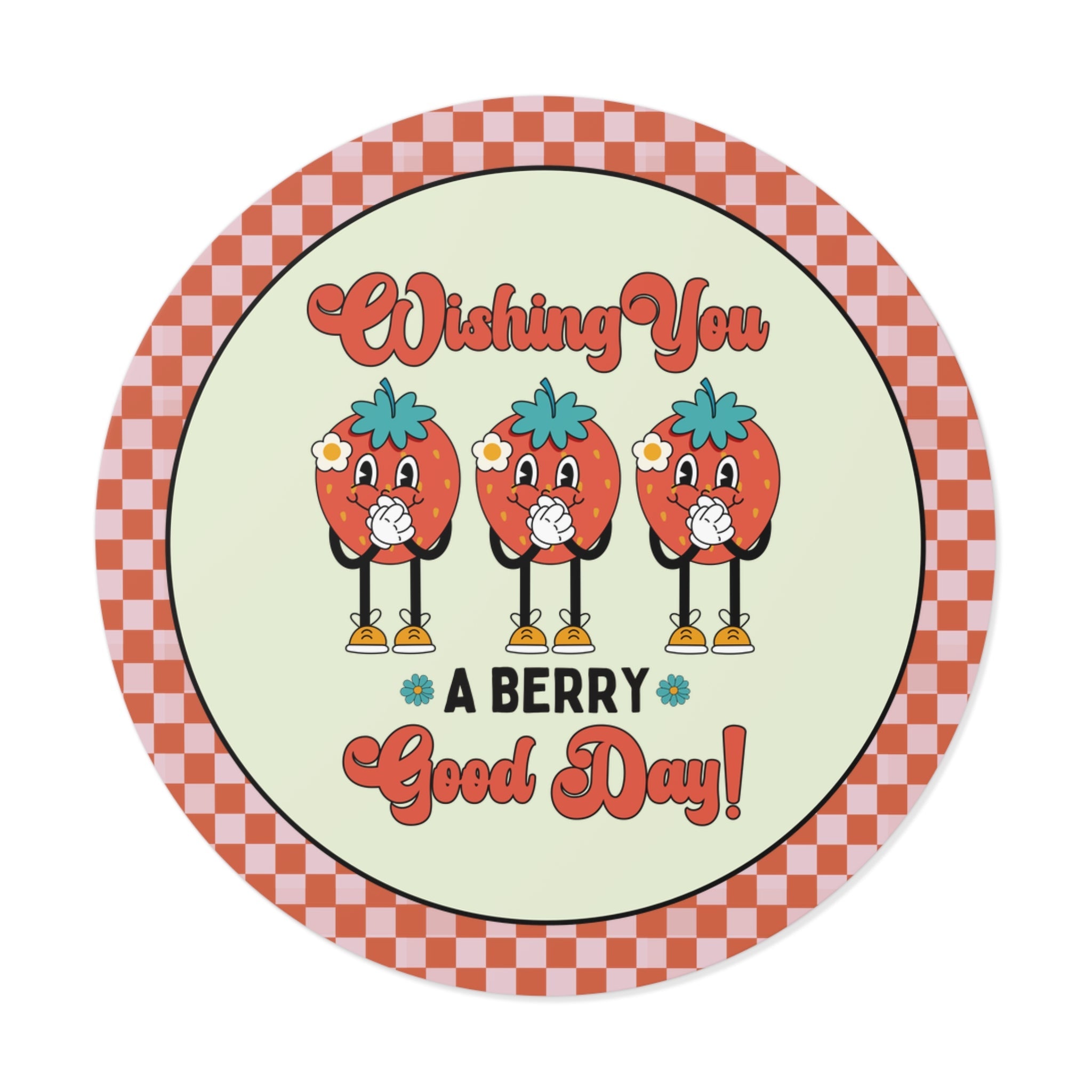 Wishing You A Berry Good Day Sticker - Opal and June