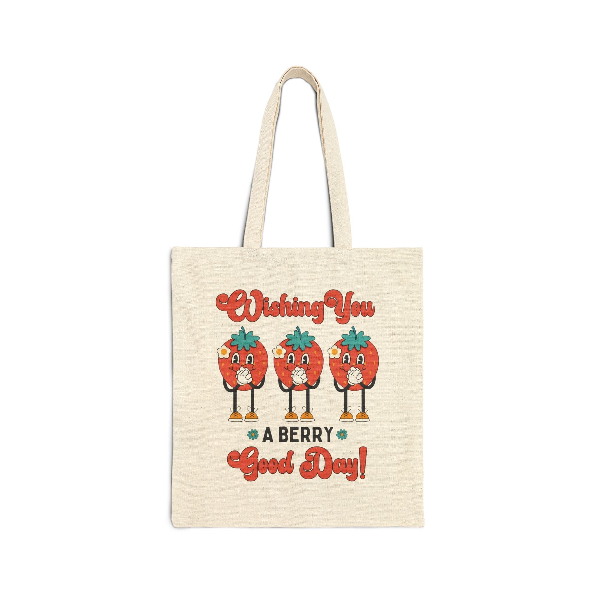 Wishing You A Berry Good Day! Tote - Opal and June