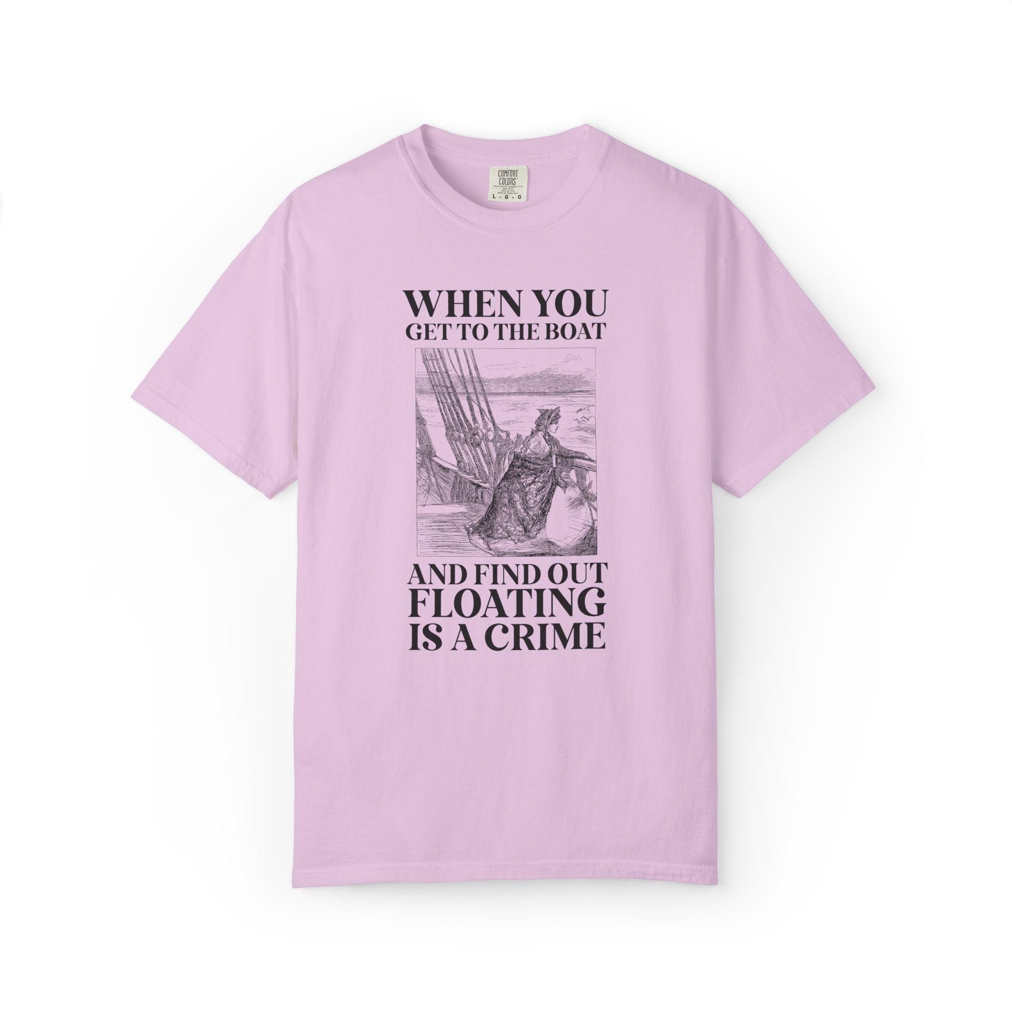 Witch Trial History Tee Shirt, Spooky Season European and American Witchy History T-Shirt, Witch Swimming Test Tee, Women's History Month - Opal and June