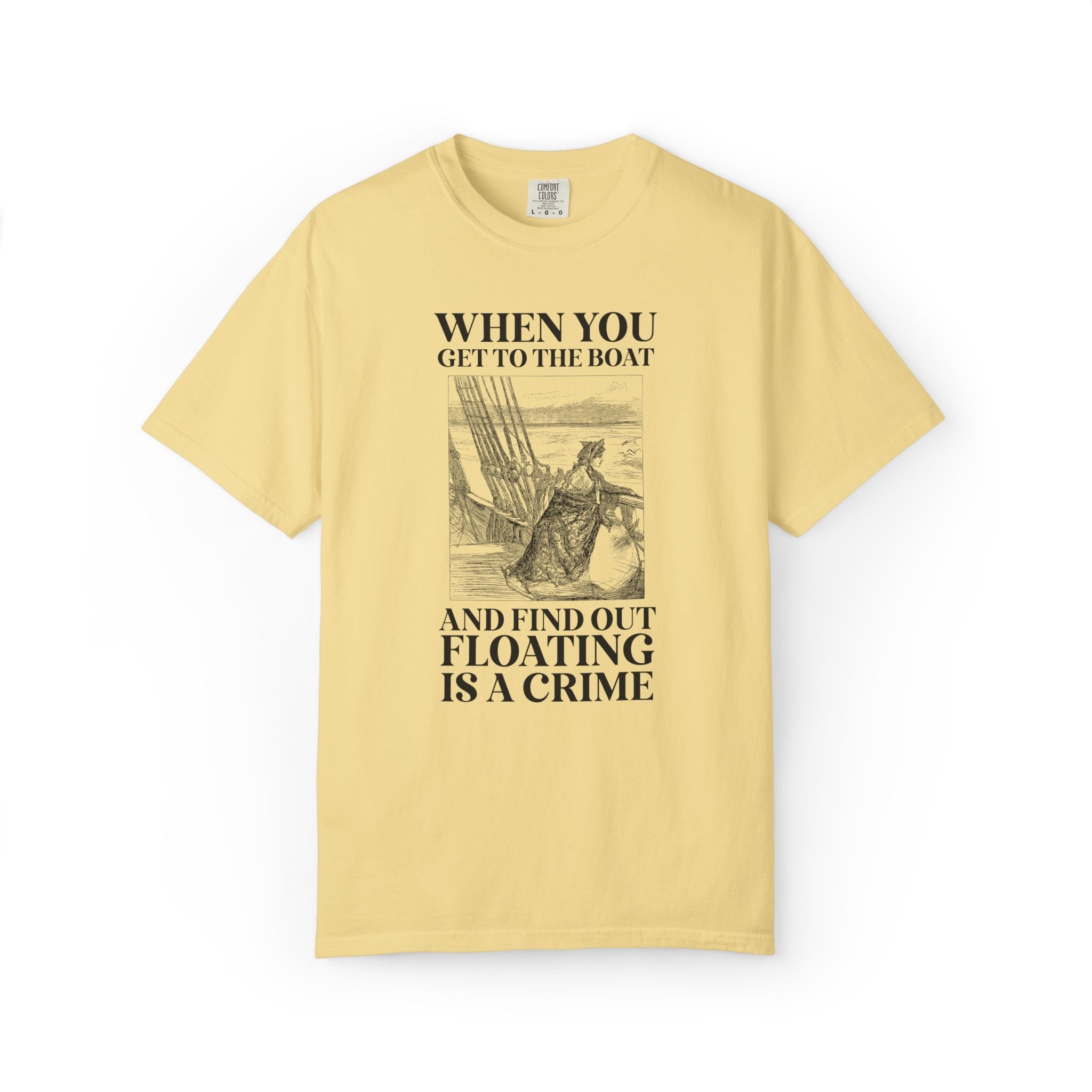 Witch Trial History Tee Shirt, Spooky Season European and American Witchy History T-Shirt, Witch Swimming Test Tee, Women's History Month - Opal and June