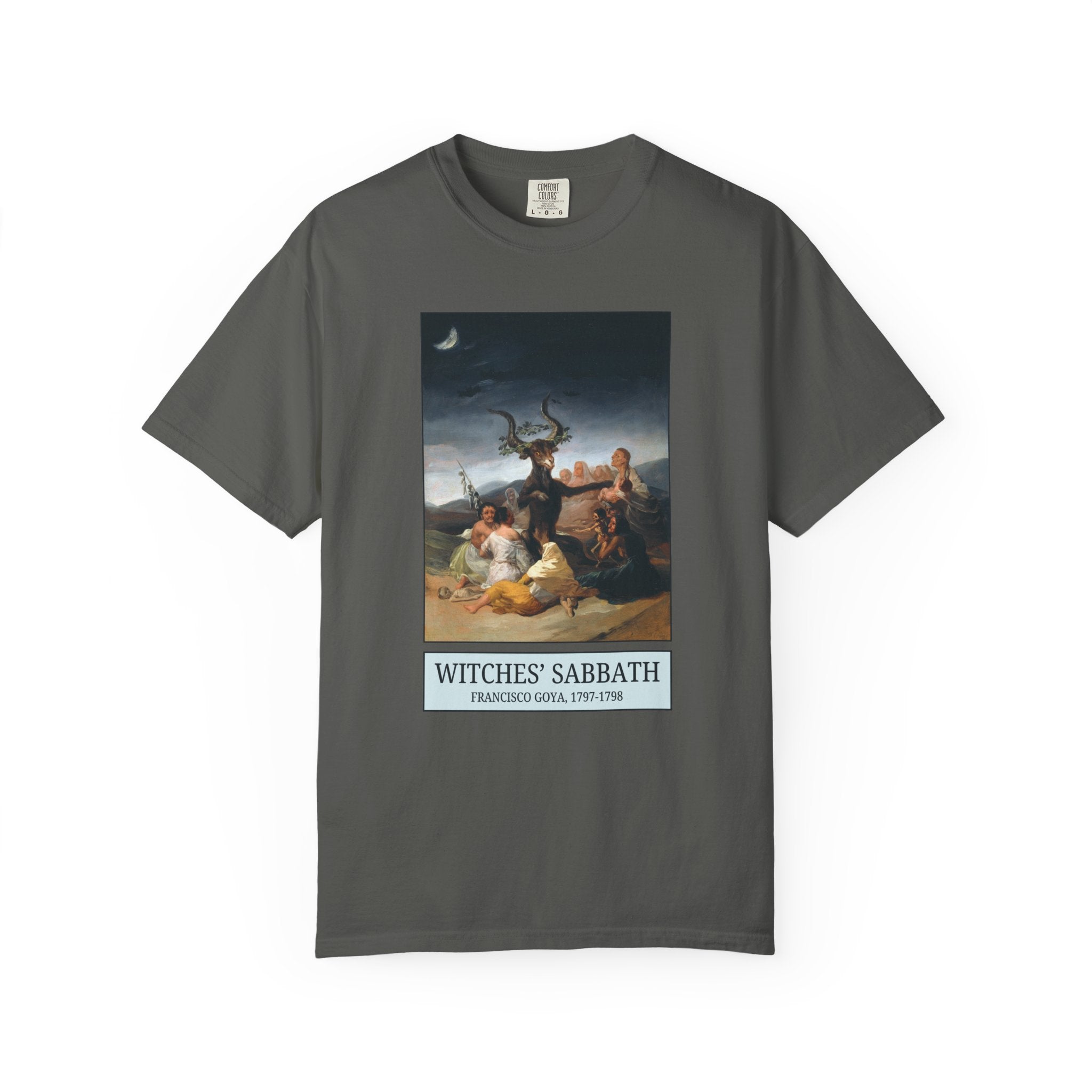 Witches' Sabbath by Francisco de Goya T-Shirt: Witchy Art History Tee, Romanticism Art Movement, 18th Century Artwork, Humanites Major Gift - Opal and June