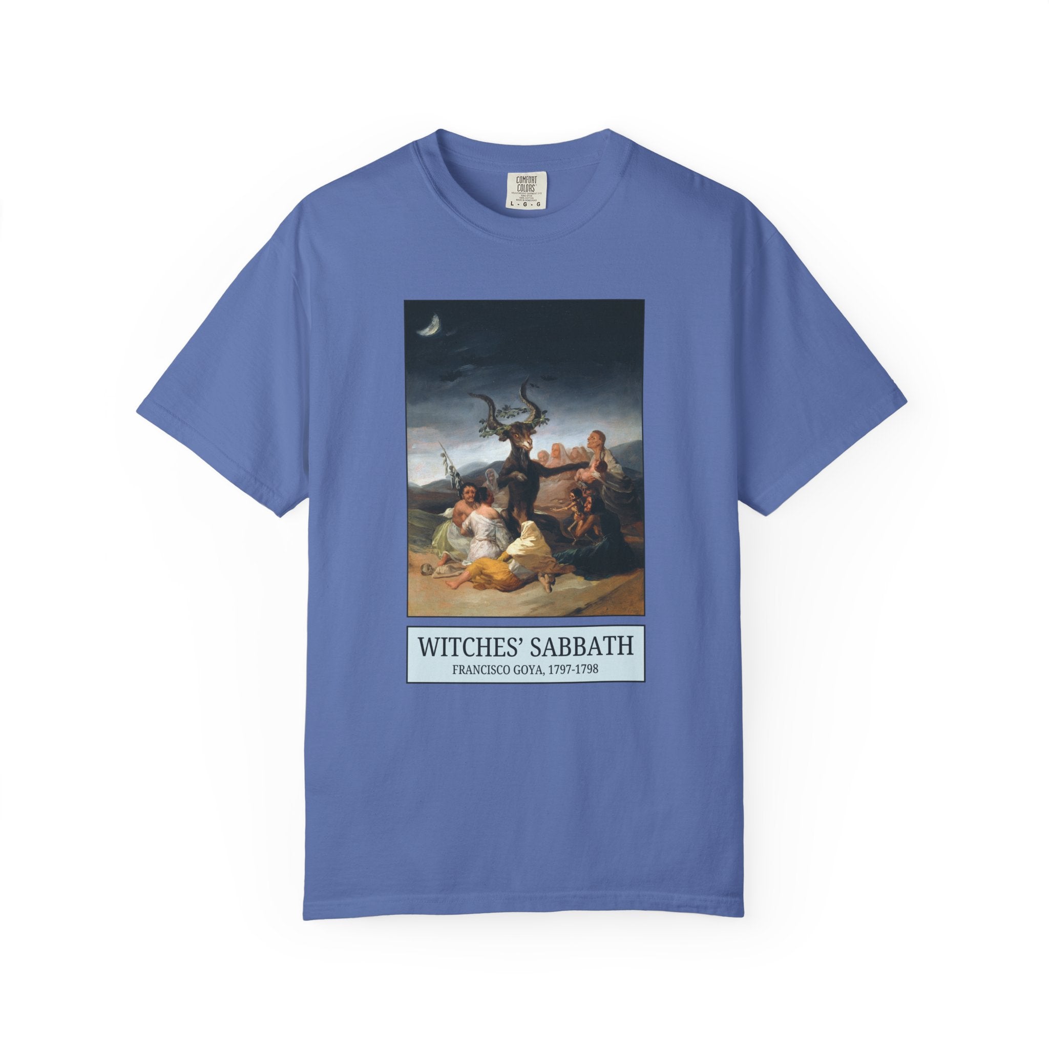 Witches' Sabbath by Francisco de Goya T-Shirt: Witchy Art History Tee, Romanticism Art Movement, 18th Century Artwork, Humanites Major Gift - Opal and June