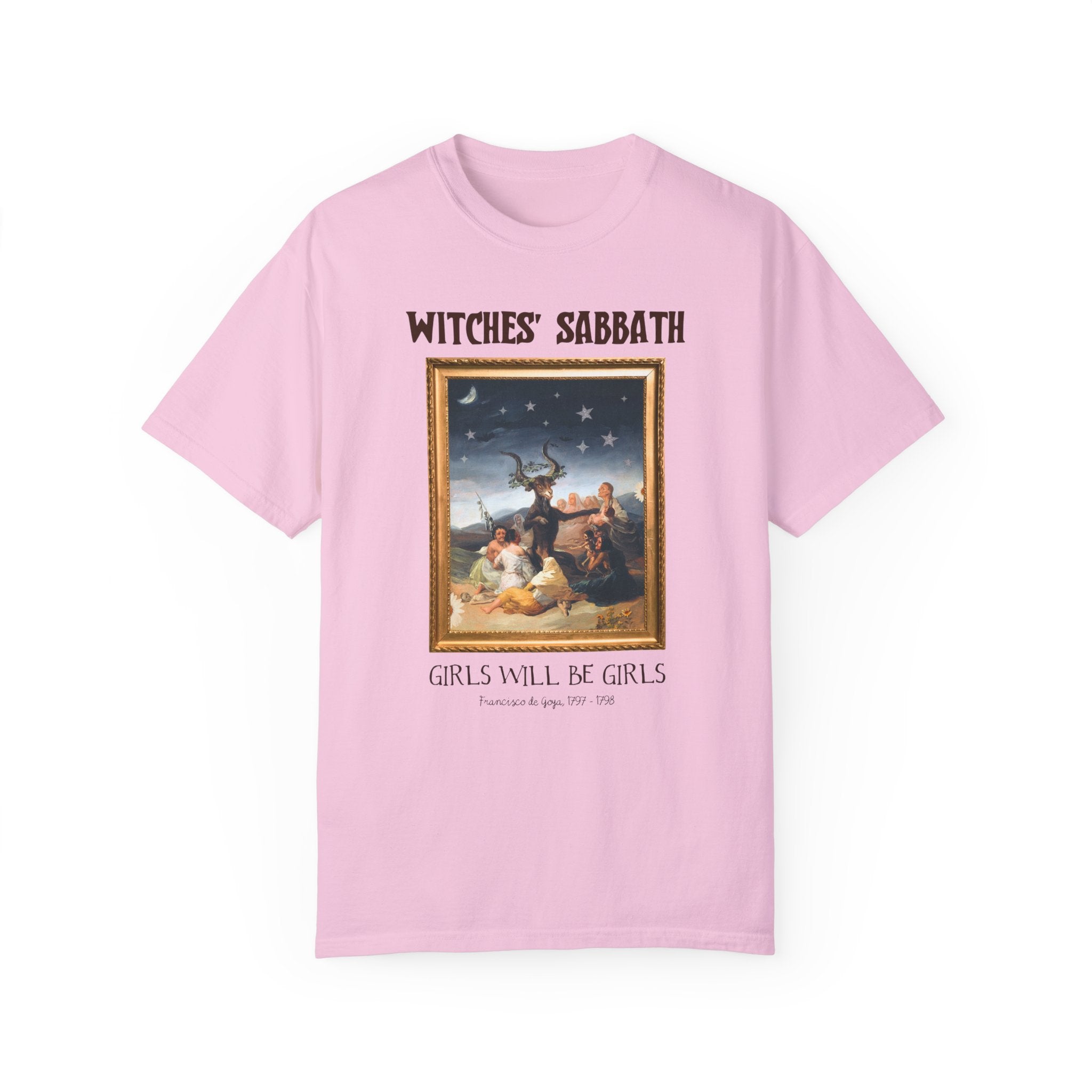 Witches' Sabbath by Francisco de Goya T-Shirt: Witchy Art History Tee, Romanticism Art Movement, 18th Century Artwork, Humanites Major Gift - Opal and June
