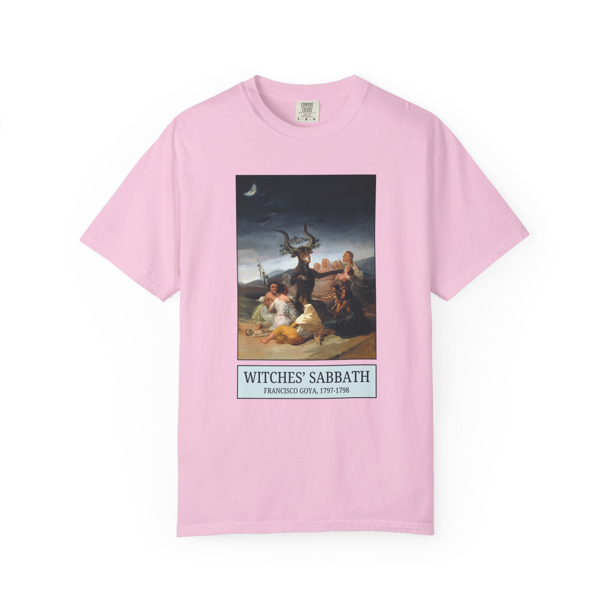 Witches' Sabbath by Francisco de Goya T-Shirt: Witchy Art History Tee, Romanticism Art Movement, 18th Century Artwork, Humanites Major Gift - Opal and June