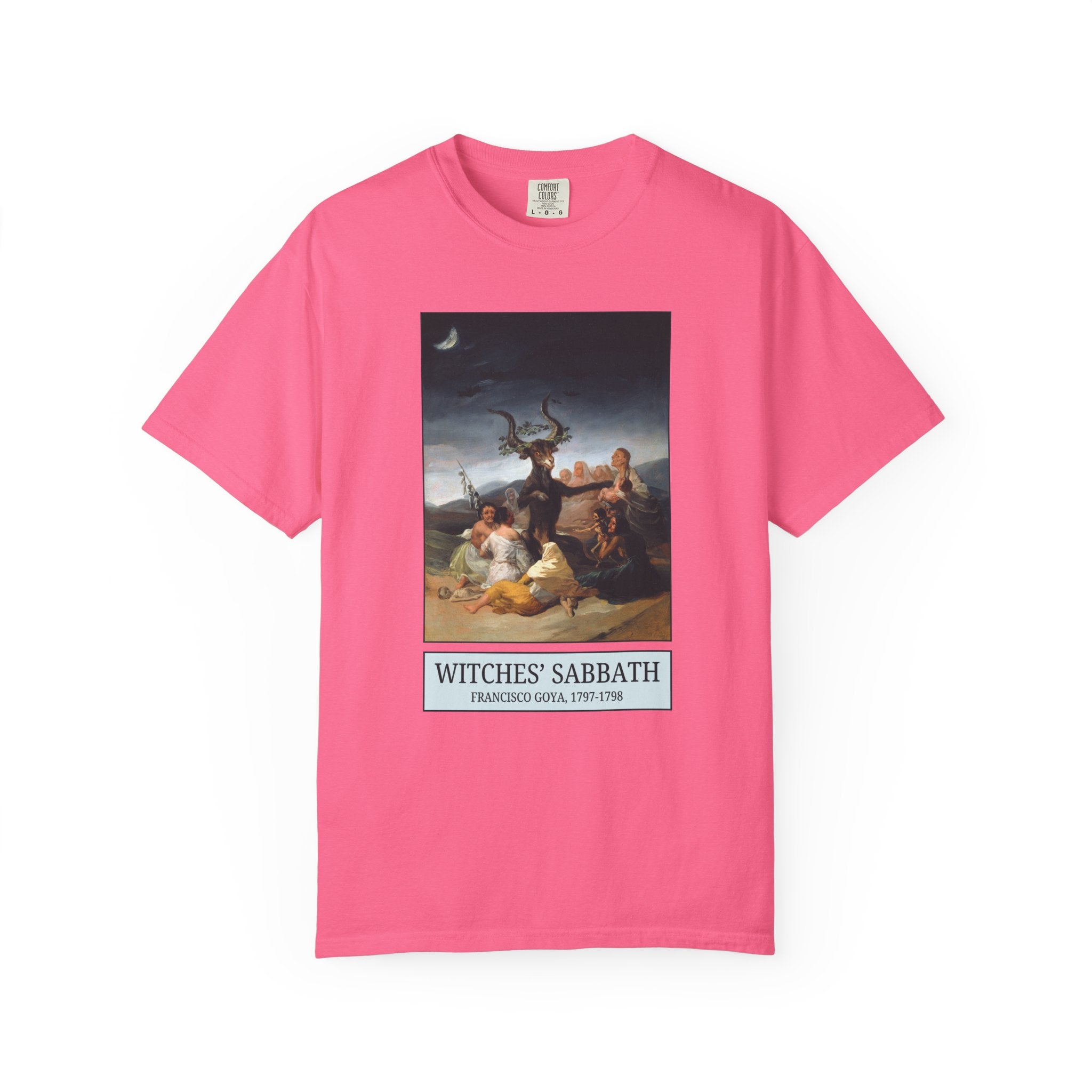 Witches' Sabbath by Francisco de Goya T-Shirt: Witchy Art History Tee, Romanticism Art Movement, 18th Century Artwork, Humanites Major Gift - Opal and June