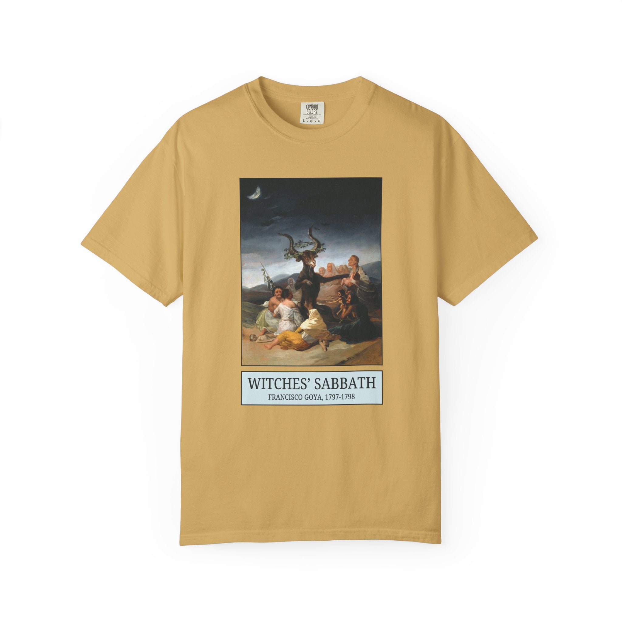 Witches' Sabbath by Francisco de Goya T-Shirt: Witchy Art History Tee, Romanticism Art Movement, 18th Century Artwork, Humanites Major Gift - Opal and June