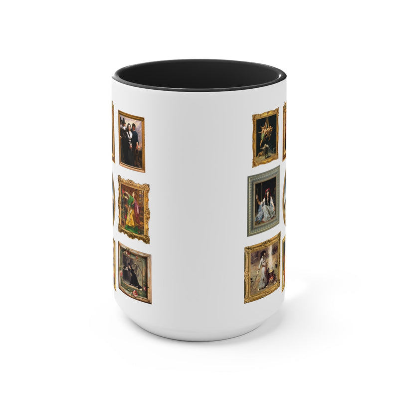 Witchy History Coffee Mug: Coffee Lover Gift, Art Historian, History Humanities Major Who Loves Spooky History, Famous Paintings of Witches - Opal and June