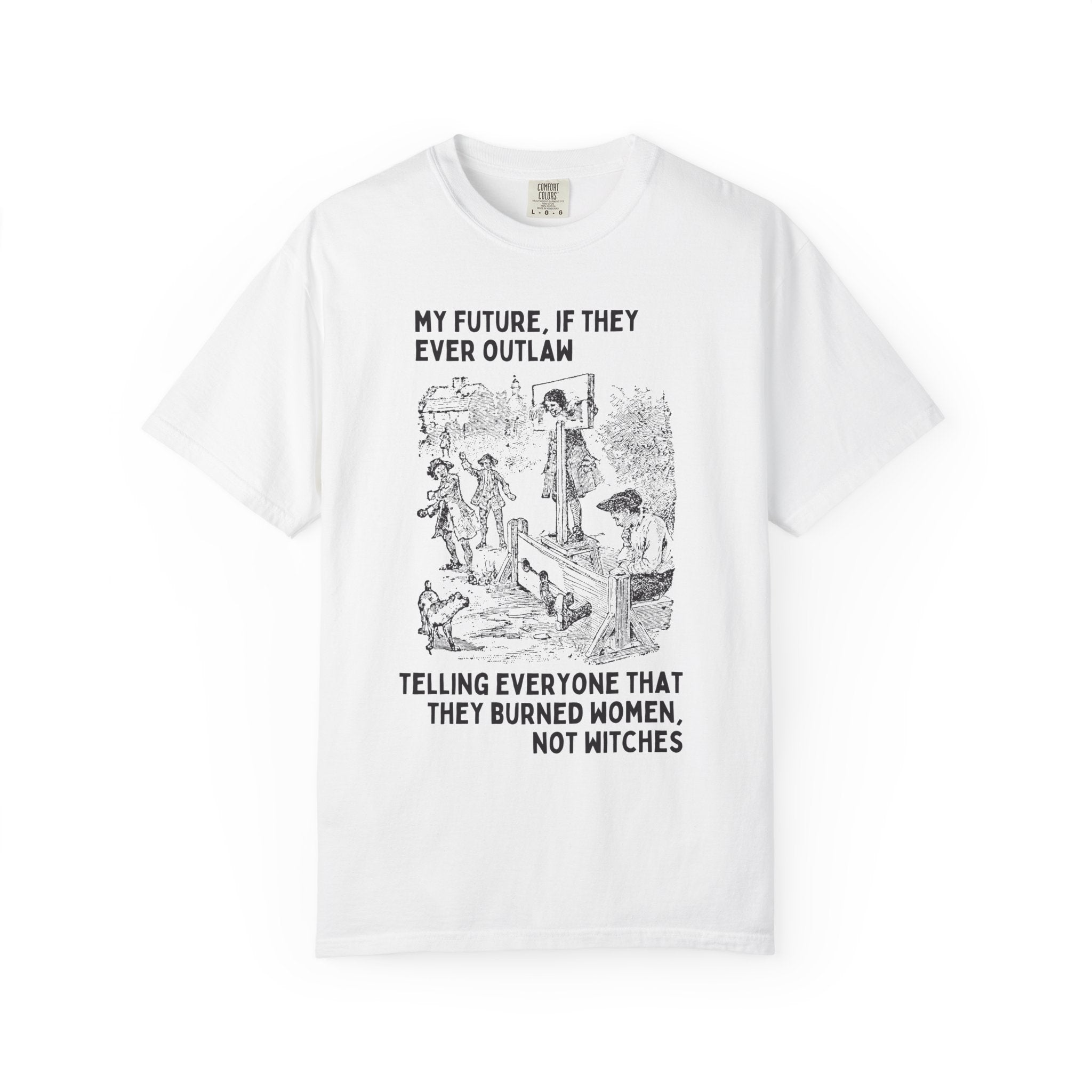 Witchy History Tee: Burned Women Not Witches - Opal and June