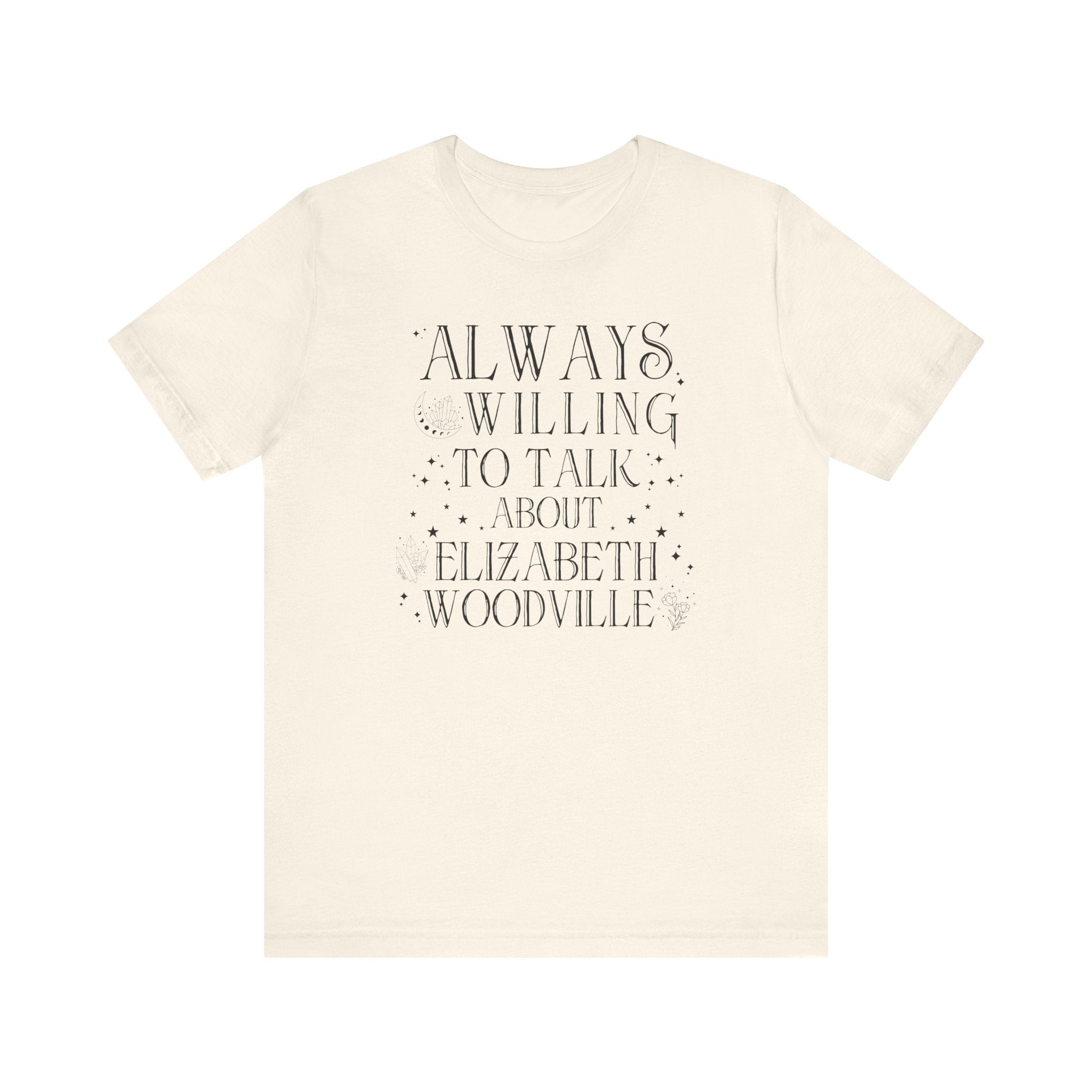 Witchy History Tee Shirt: Elizabeth Woodville - Opal and June