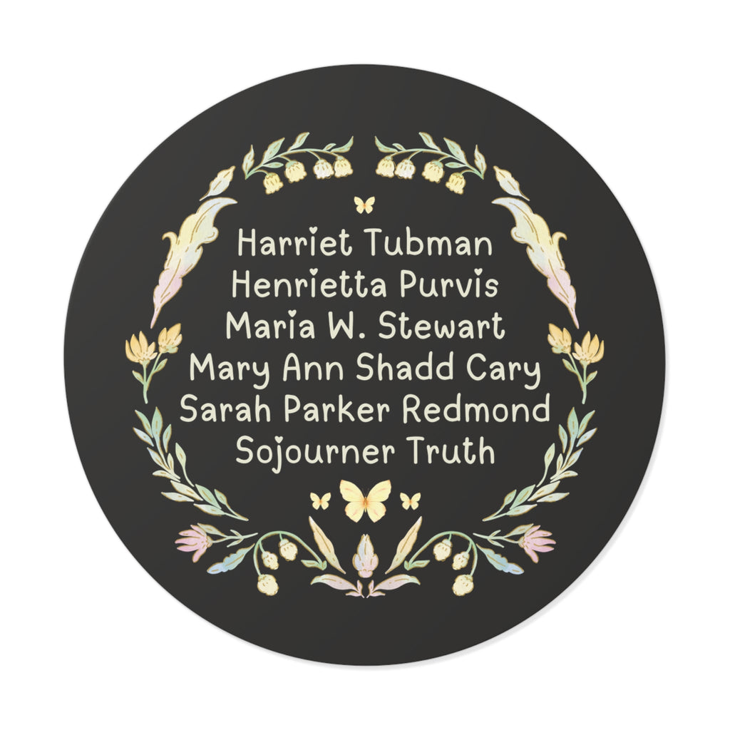 Womens History Sticker for Black History Month, 19th Century American History Black Female Activists, Social Studies Shirt, History Major - Opal and June