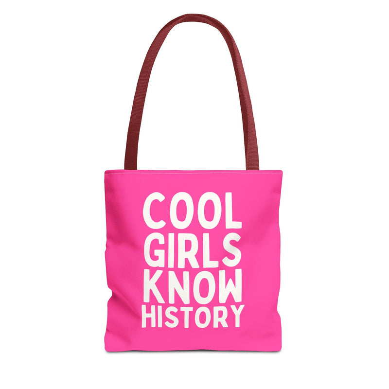 Womens History Tote Bag for Social Studies Teacher, Cute History Professor Tote for Library - Opal and June