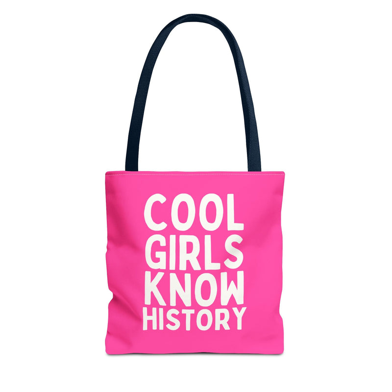 Womens History Tote Bag for Social Studies Teacher, Cute History Professor Tote for Library - Opal and June