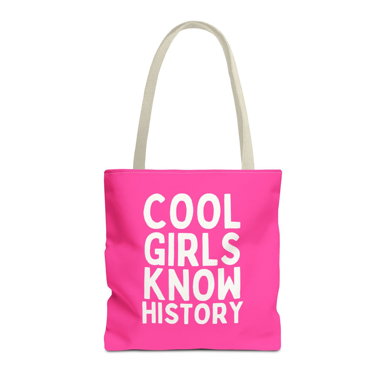 Womens History Tote Bag for Social Studies Teacher, Cute History Professor Tote for Library - Opal and June