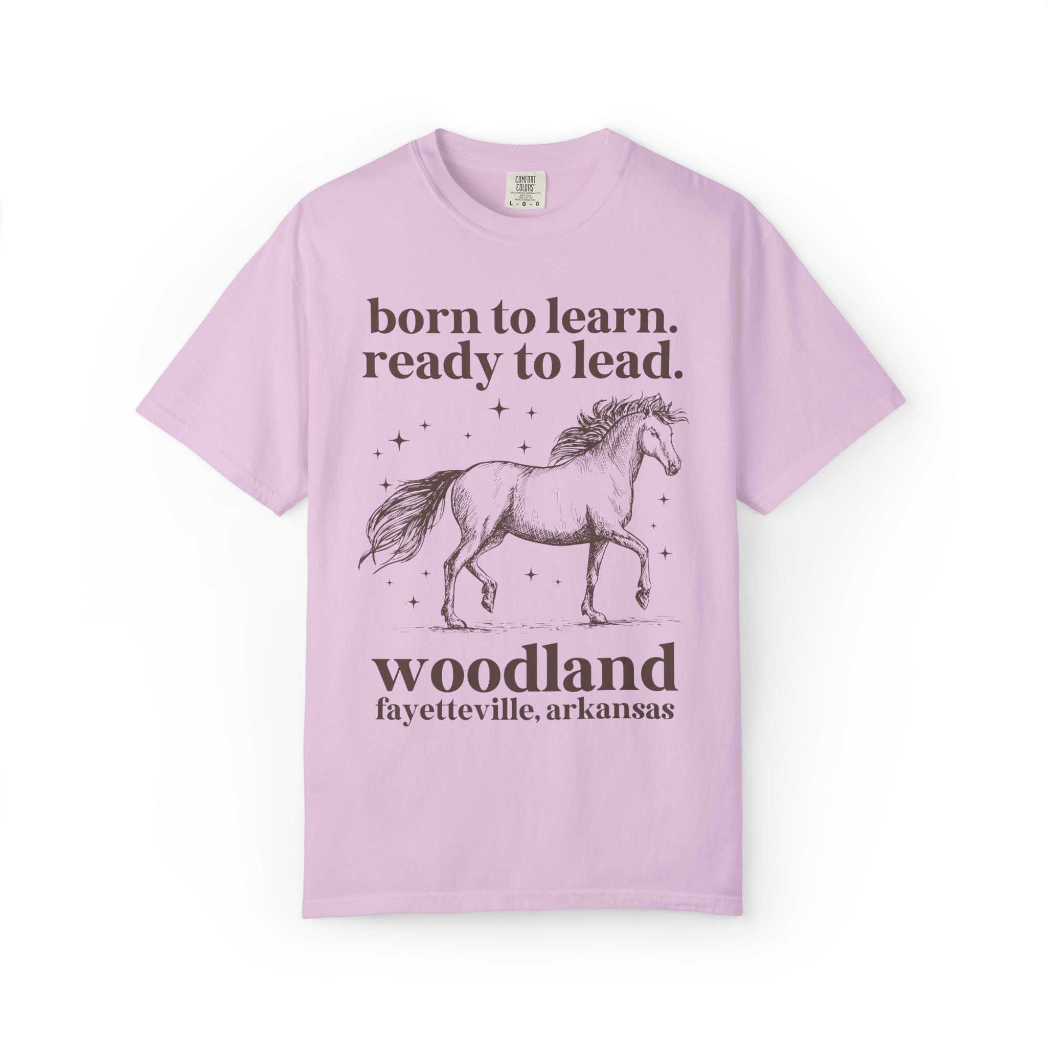 Woodland Junior High School Tee Shirt: Born to Learn. Ready to Lead. - Opal and June