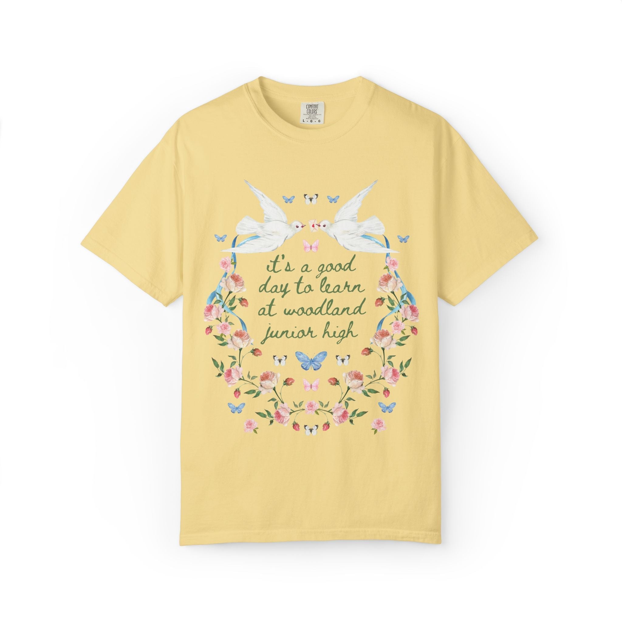Woodland Junior High School Tee Shirt: It's a Good Day to Learn - Opal and June