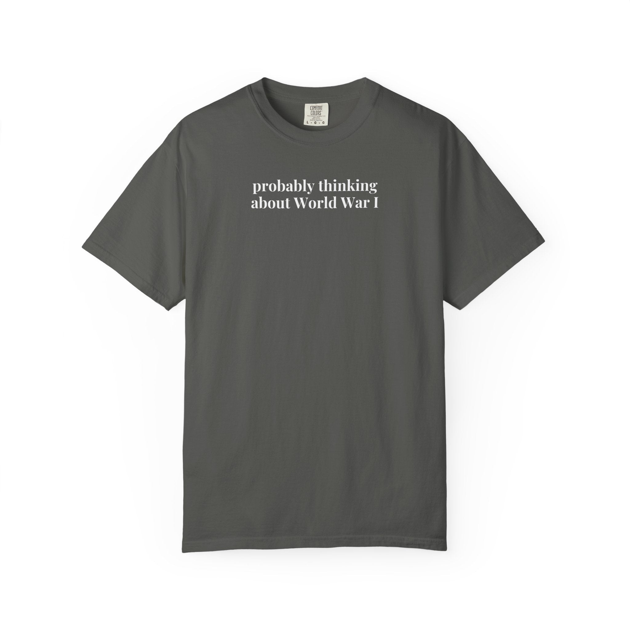World War I History Teacher T-Shirt, History Buff Gift for Dad, Funny Saying History Lover Shirt for Social Studies Teacher, History Major - Opal and June