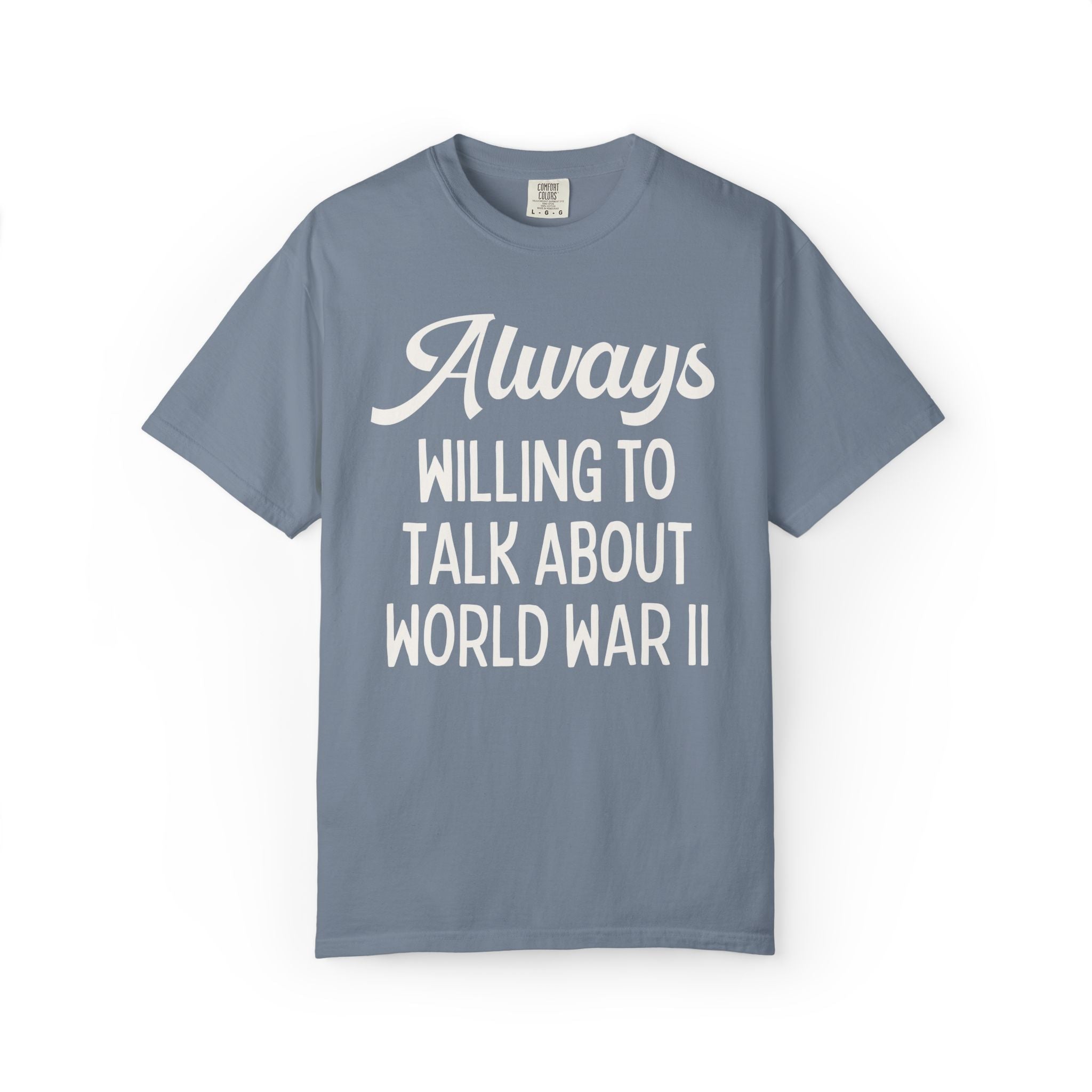 World War II History Buff Tee Shirt: World History, European History, Military History Gift, Dad Who Loves History, Social Studies Teacher - Opal and June