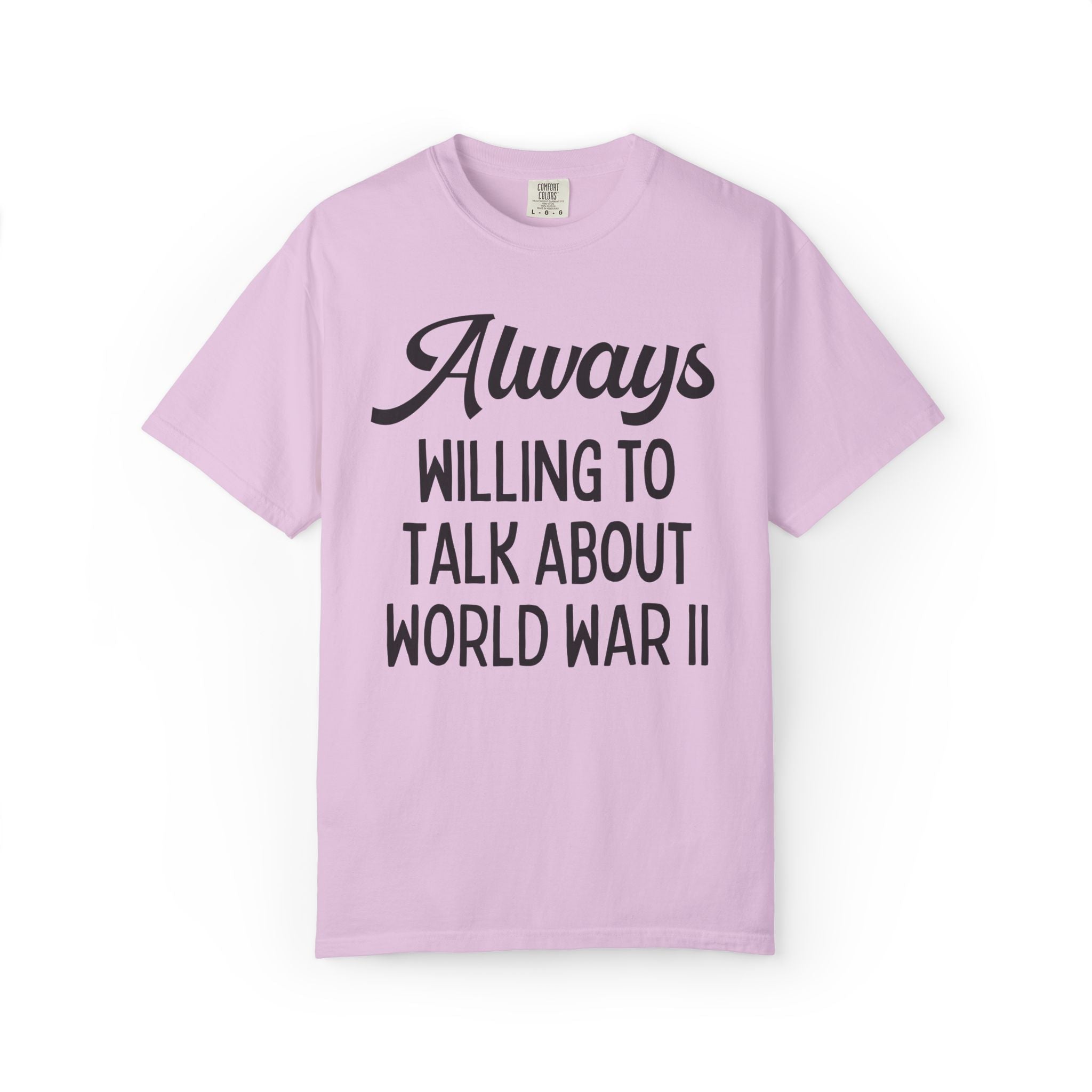 World War II History Buff Tee Shirt: World History, European History, Military History Gift, Dad Who Loves History, Social Studies Teacher - Opal and June