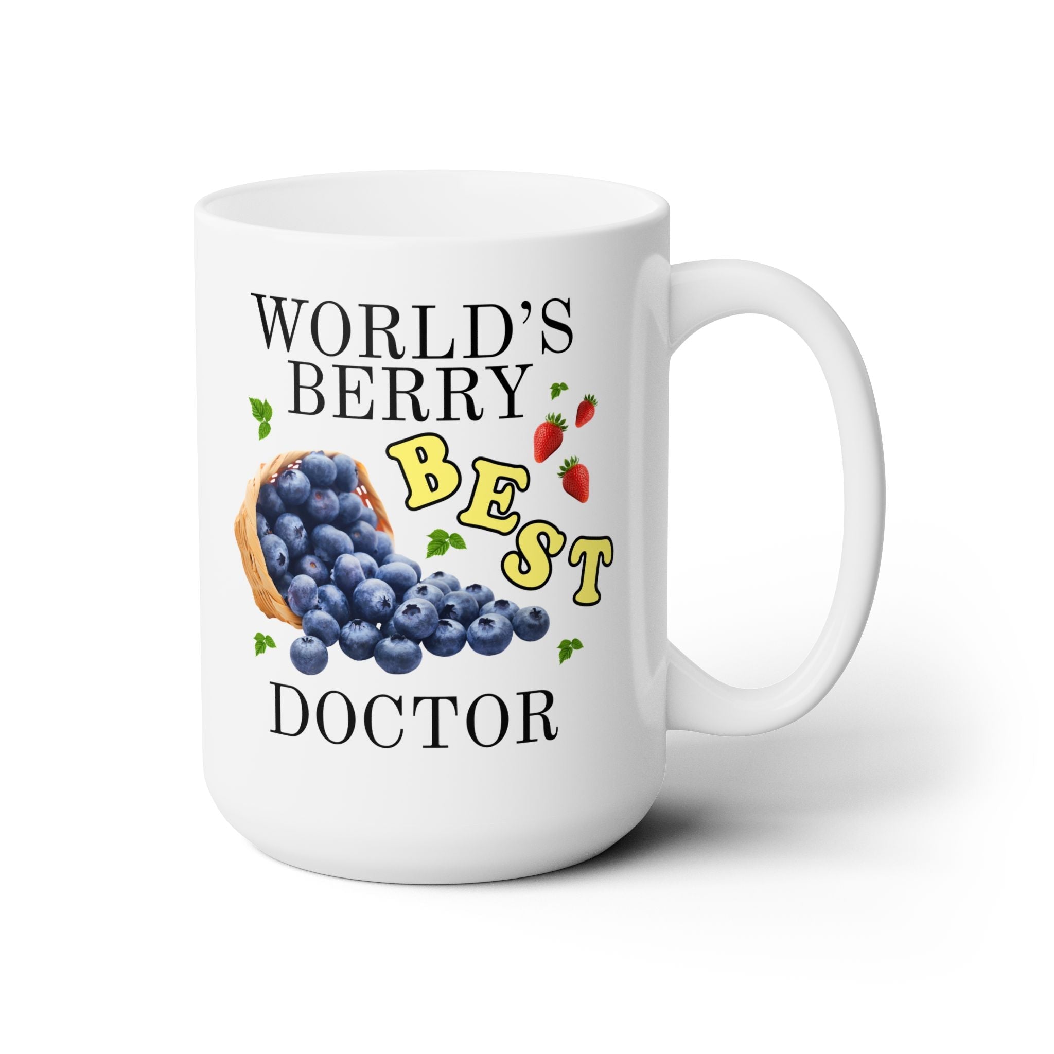 World's Berry Best Doctor Coffee Mug - Opal and June