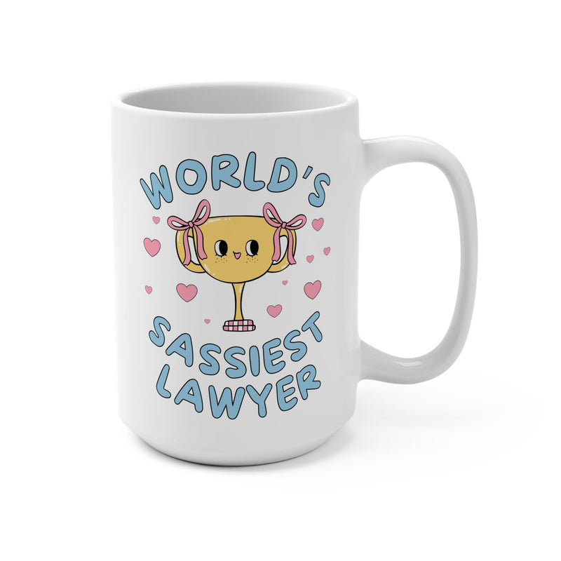 World's Sassiest Lawyer Mug - Opal and June