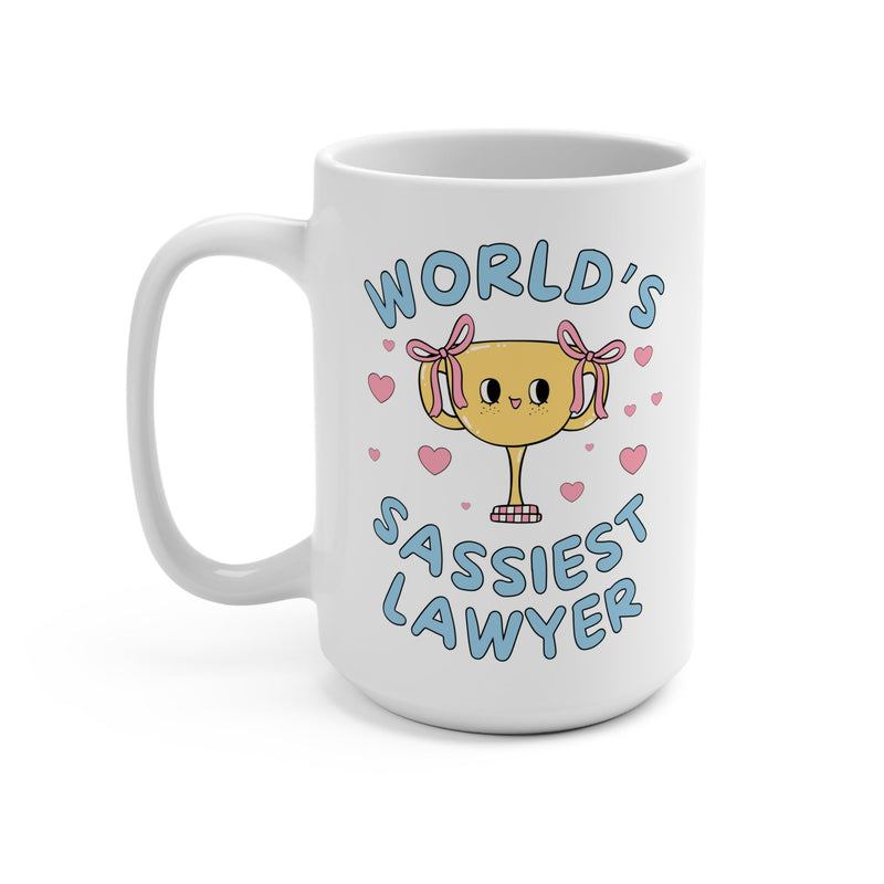 World's Sassiest Lawyer Mug - Opal and June