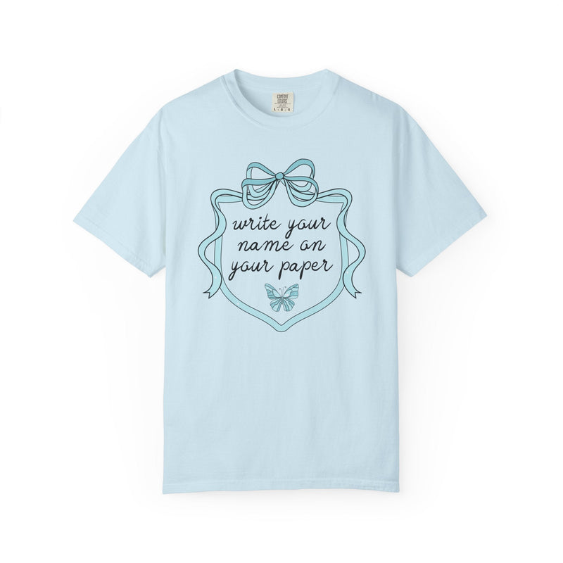 Write Your Name on Your Paper - Opal and June