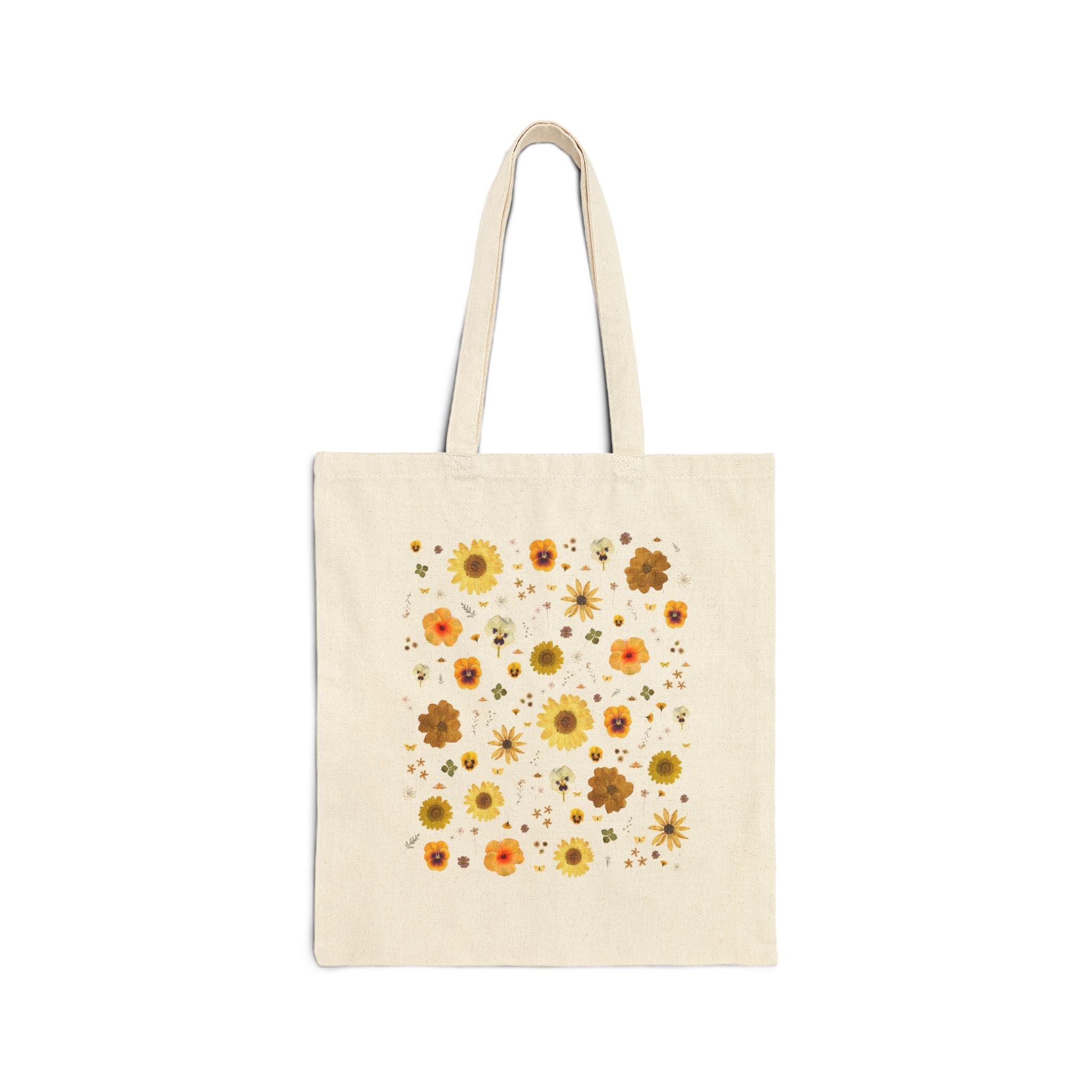 Yellow Flower Tote Bag - Opal and June