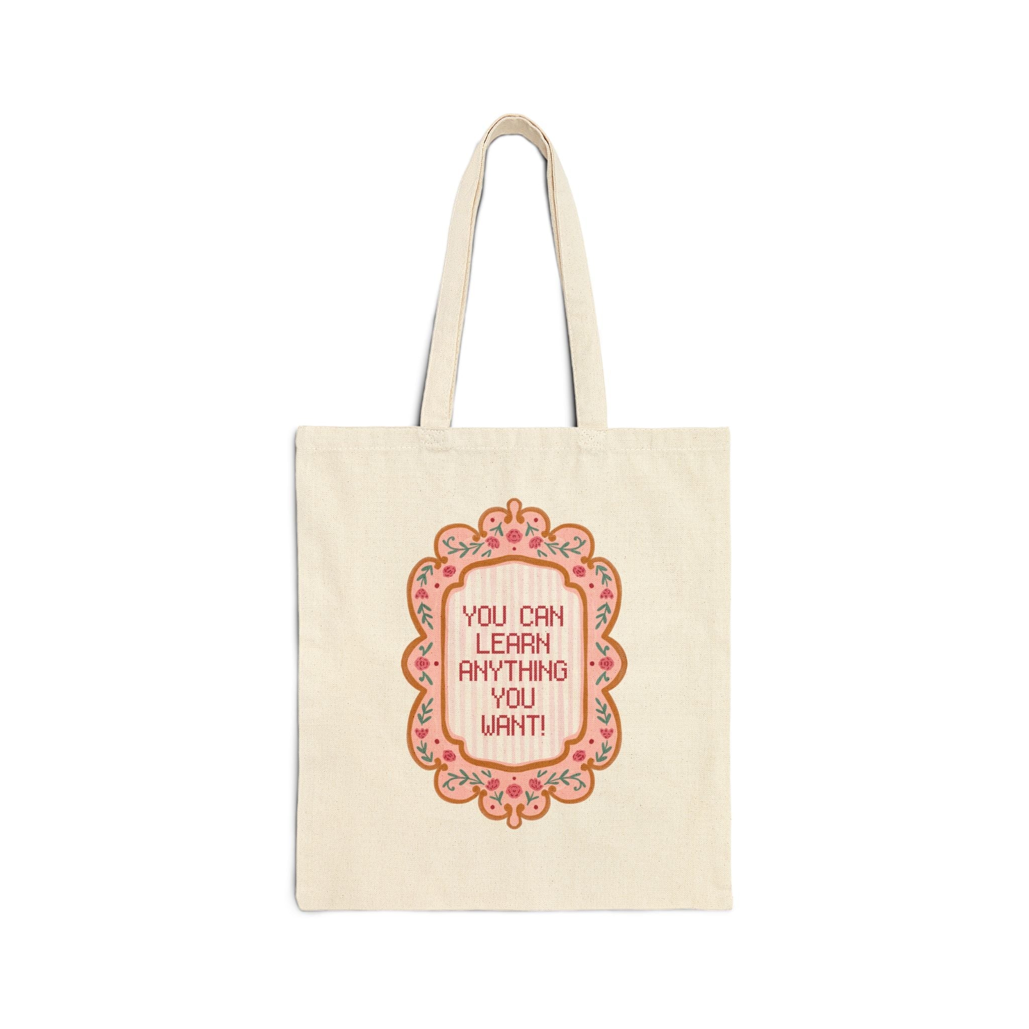 You Can Learn Anything You Want Tote Bag - Opal and June