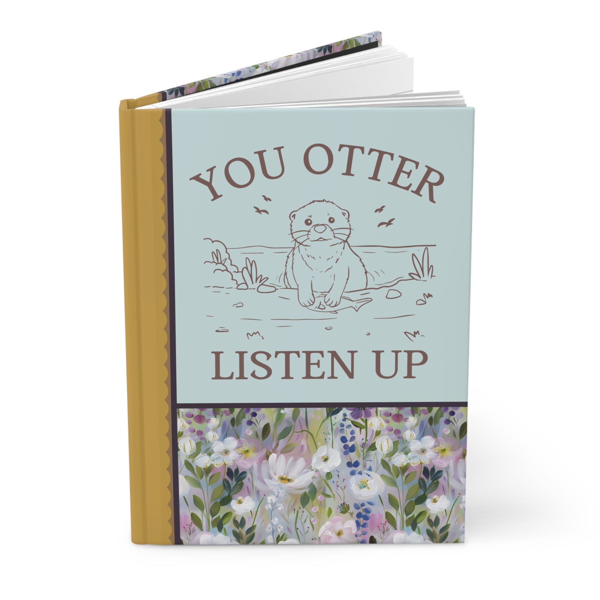 You Otter Listen Up Notebook - Opal and June