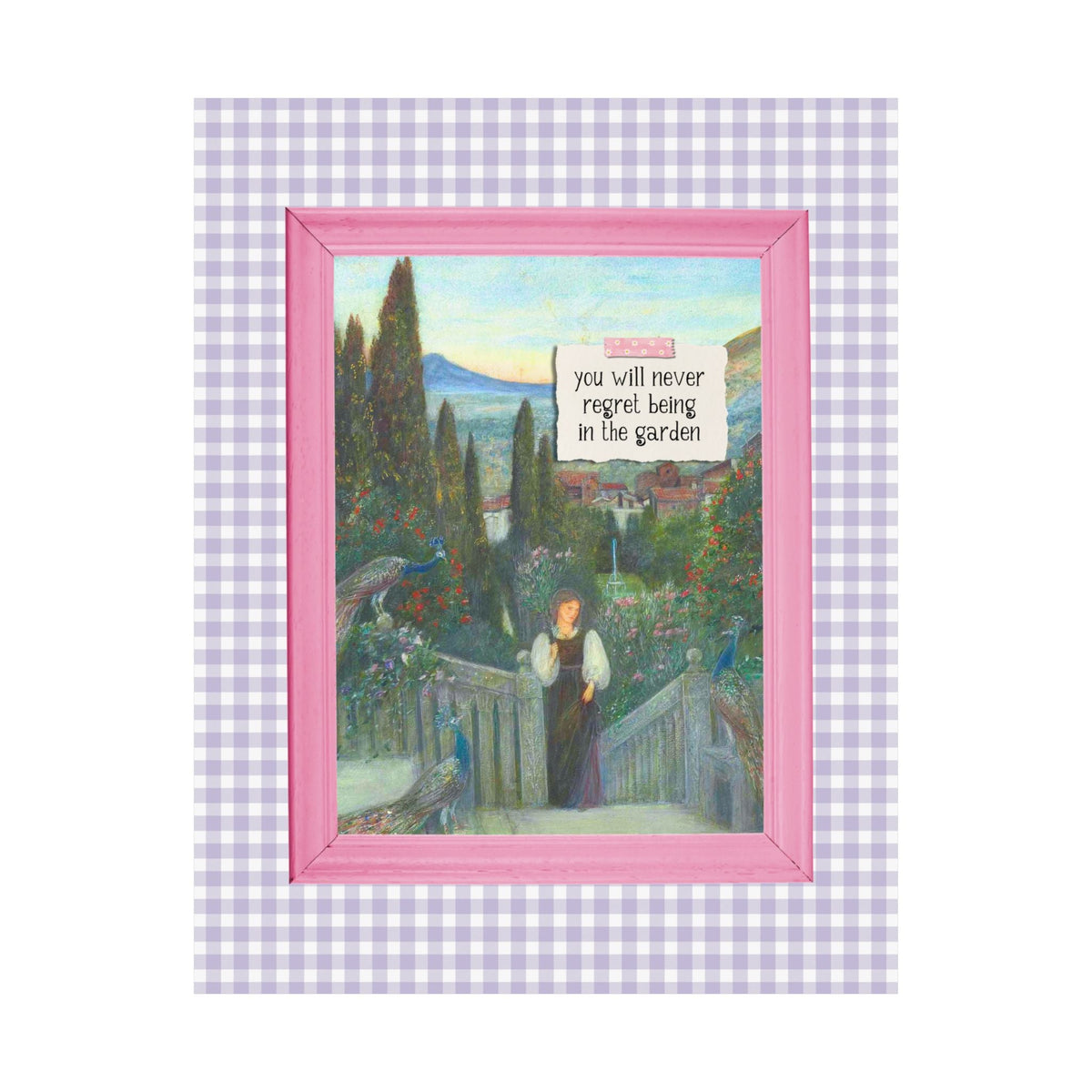 You Will Never Regret Being in the Garden - Opal and June