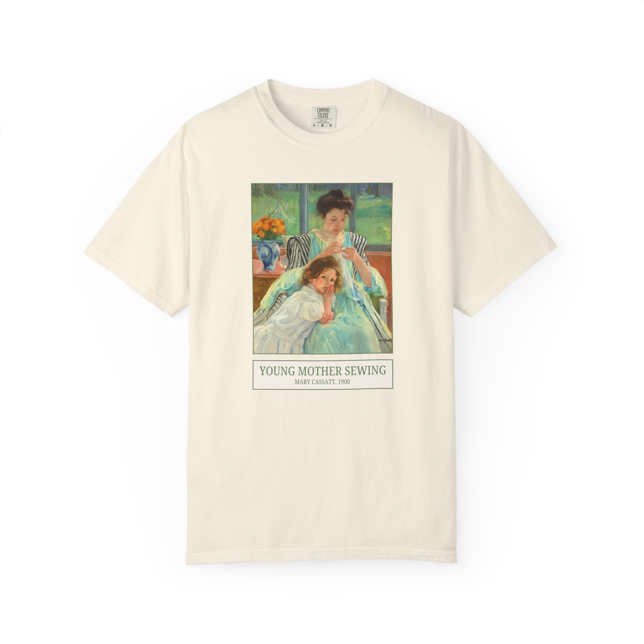 Young Mother Sewing - Opal and June