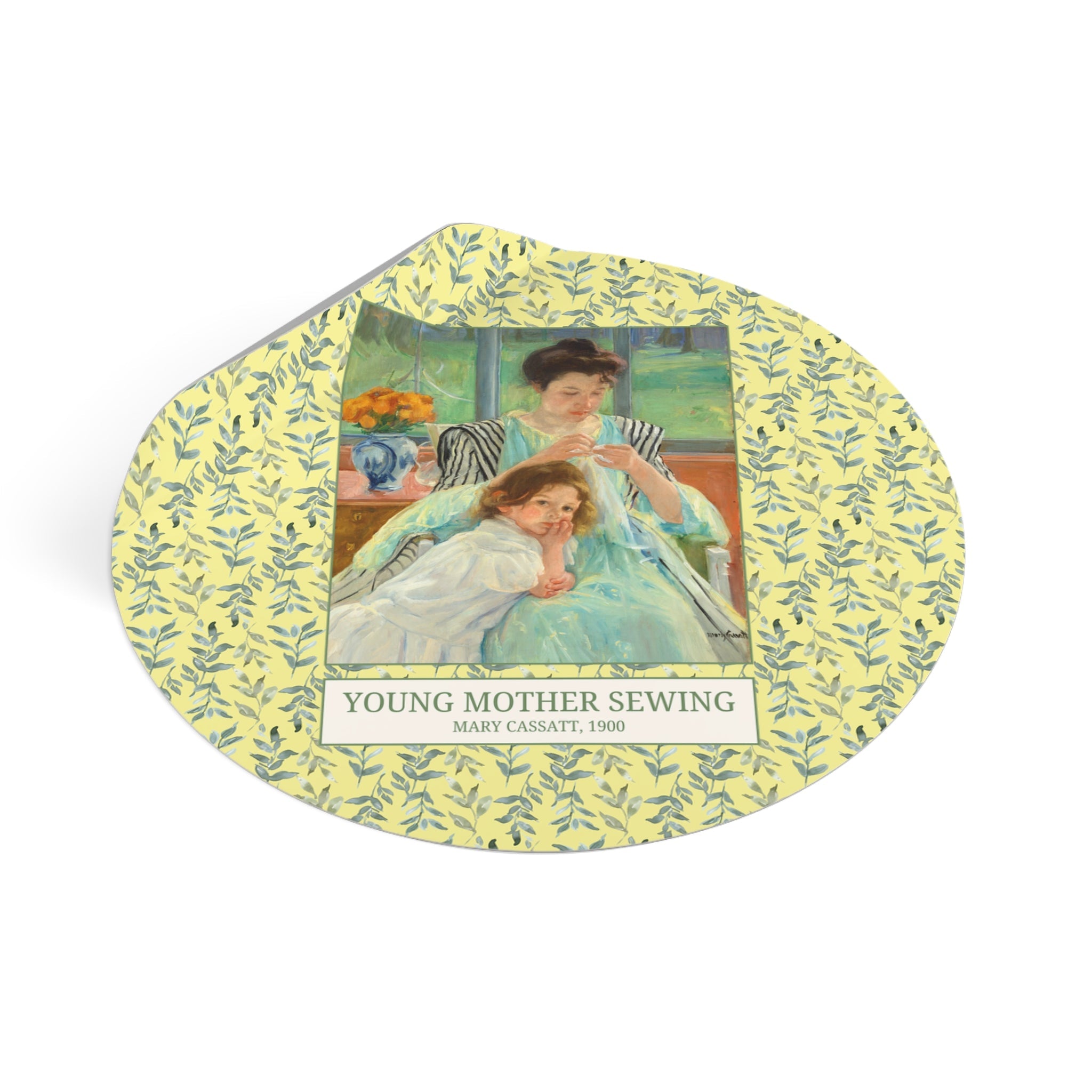 Young Mother Sewing - Opal and June