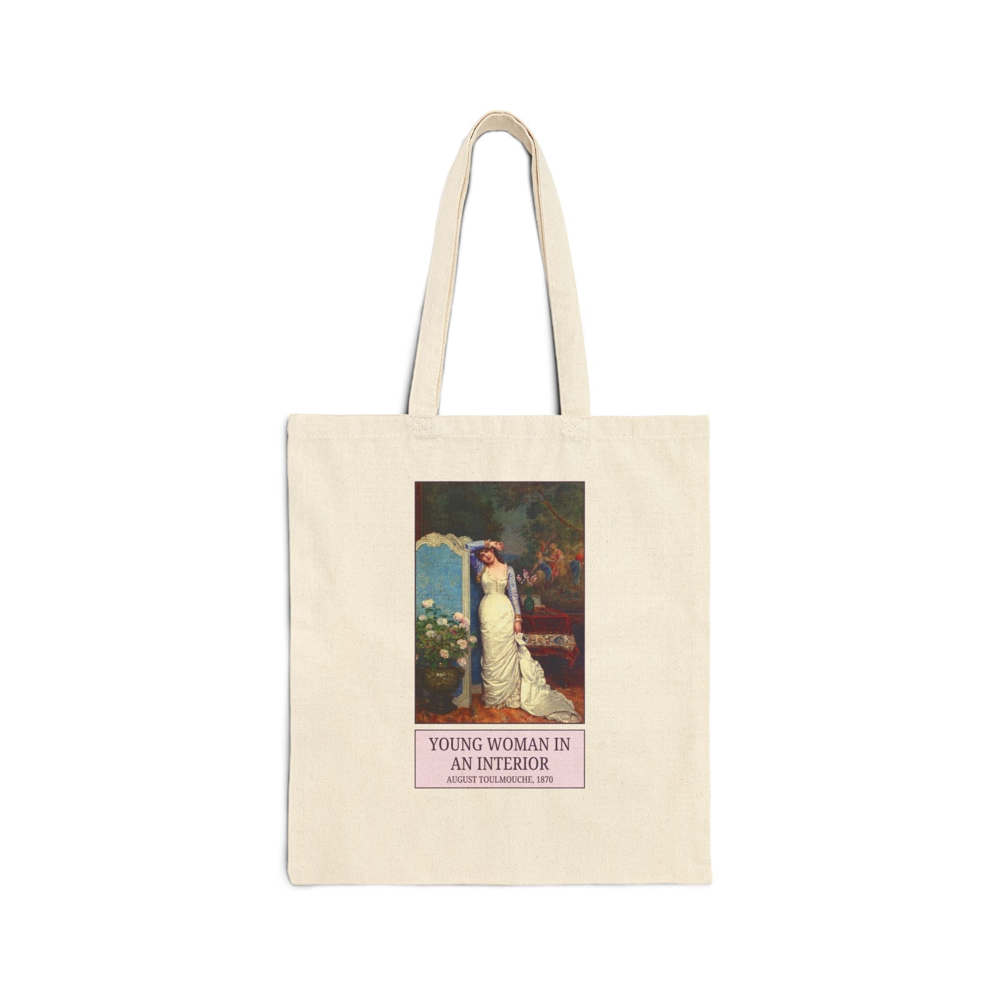 Young Woman in an Interior Tote Bag - Opal and June