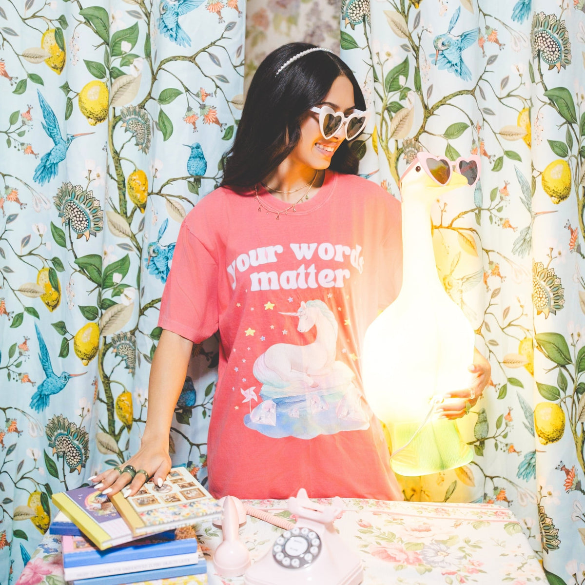 Your Words Matter Tee - Opal and June