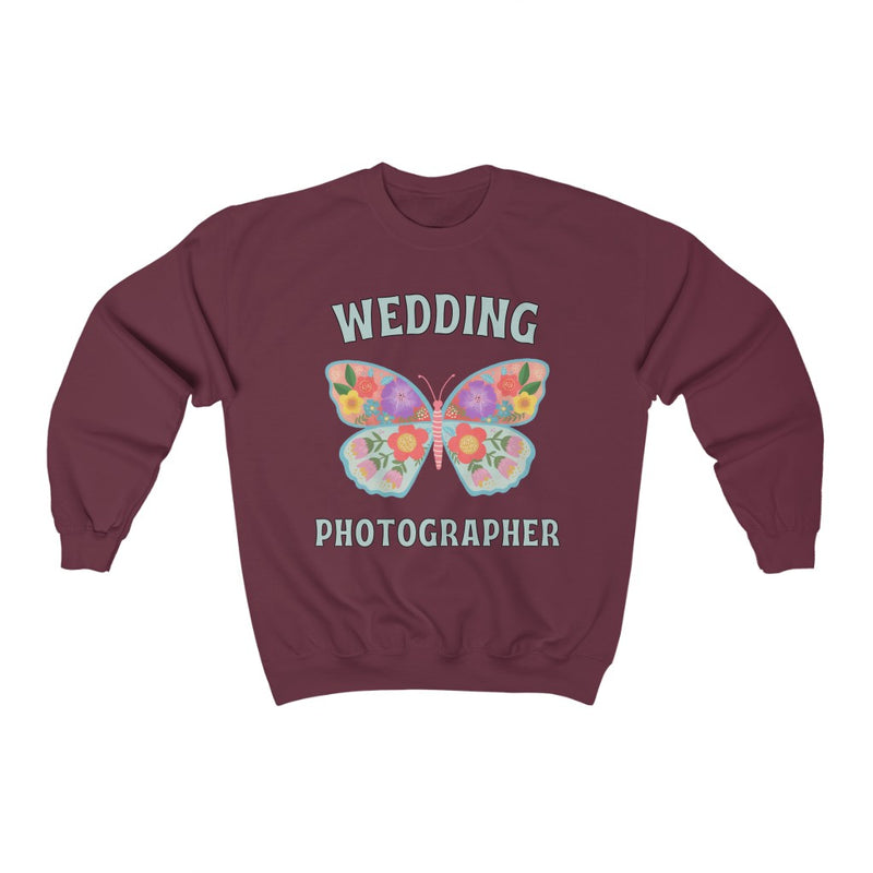 Wedding Photographer Sweatshirt: Cute Gift for Photographer Friend