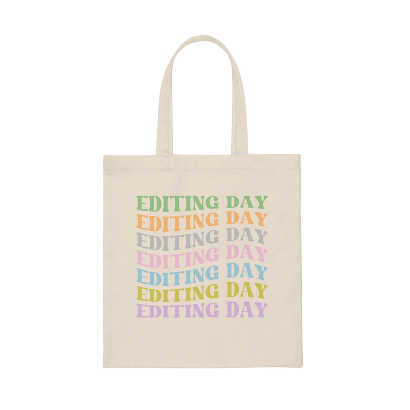 Gift for Photographer: Editing Day Tote Bag